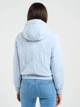 Куртка демісезонна коротка з капюшоном жіноча Big Star Taina-401 M Синя (5900714701871) - зображення 2