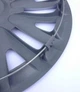 Ковпаки SJS 101 R13 4штуки сріблясті емблема на вибір (SJS 101) - зображення 4