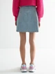 Спідниця джинсова міні літня жіноча Big Star ALMRA W27 Блакитна (5900714698966) - зображення 2