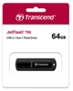 Накопичувач Transcend 64GB USB 3.1 Type-A JetFlash 700 Чорний (TS64GJF700) - изображение 4