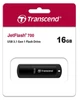 Накопичувач Transcend 16GB USB 3.1 Type-A JetFlash 700 Чорний (TS16GJF700) - изображение 1