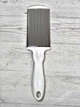 Терка педикюрная двухсторонняя CS-068, белая - изображение 1