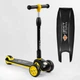 Самокат триколісний 84377 Best Scooter складане алюмінієве кермо, 4 колеса PU зі світлом - изображение 1