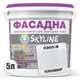 Фарба фасадна акрил-латексна 0300-N SkyLine 5 л Пломбір 000278708 - зображення 2