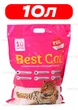 Наполнитель для кошачьего туалета cиликагелевый 10.0 Л Best Cat Pink - изображение 1