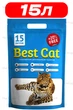 Наполнитель для кошачьего туалета cиликагелевый 15.0 Л Best Cat Blue - изображение 1