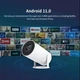 Проектор MAGCUBIK 4К HY300 Android 11 Wi-Fi 6 для домашнего кинотеатра Smart TV HDMI - изображение 2