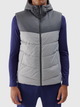 Безрукавка 4F synthetic-fill down vest XXL Сірий 4FWSS24TVJAM100-27S - изображение 5