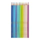 Набор цветных карандашей Zibi Kids Line Pastel 12 шт пастельные цвета (ZB.2470) - изображение 2