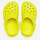 Дитячі крокси для дівчинки Crocs 206991-76M 28-29 (C11) Лимонні (196265550326) - зображення 5