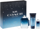 Zestaw męski Coach Men's Blue Woda toaletowa 100 ml + Woda toaletowa 15 ml + Żel pod prysznic 100 ml (3386460138932) - obraz 1