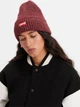 Шапка женская Levi's 387645812 One Size Бордовая (1159799036) - изображение 2