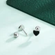 Серьги вкрутки серебро Classic маленькие 1146 - изображение 4