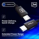 Кабель 3mk Hyper | Thunderbolt | Type-C to Type-C | 240 Вт | 1 м | Черный | (5903108515139) - изображение 6