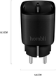 Розумна розетка Hombli Smart Socket Black (HBSS-0100) - зображення 3