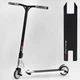Трюковый самокат Best Scooter Freestyle N-31020 Черный / Серебряный с системой HIC - изображение 1