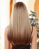 Женский парик HAIRCUBE LC2104-1 длинные прямые синтетические волосы Blonde Roots (79425799) - изображение 3