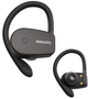Безпровідні навушники Philips TAA5202 / Bluetooth 5.1 / Вологозахист IPX7 / Швидка зарядка / До 20 годин роботи від кейсу / Чорні Б/В - зображення 4