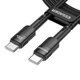 Кабель ESSAGER Star 100W USB Charging Cable Type C to Type C 2 м Black (EXCTT1-XCA01) - изображение 2
