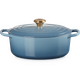Кастрюля Le Creuset Signature 4,7 л овальная Chambray (21178294344441) - изображение 1
