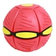 Мяч Flat Ball или летающий дискошар «нло» TOPA для игр на улице с фрисби Красный - изображение 4