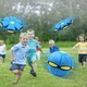 Мяч Flat Ball или летающий дискошар «нло» TOPA для игр на улице с фрисби Синий - изображение 5