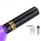 Фонарик ультрафиолетовый аккумуляторный 3W 395нм USB - изображение 1