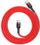 Кабель 1м. Type-C to Type-C Cafule 3A Cafule, красный Baseus для зарядки и передачи данных (CATKLF-G09) - изображение 3