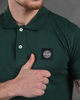 Футболка/Поло Stone Island green mini logo ВТ6843 L - изображение 4