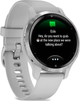 Smartwatch Garmin Venu 2S Silver Bezel with Mist Gray Case and Silicone Band (010-02429-12) - obraz 3