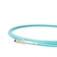Патч-корд оптичний NanoConnect LC/UPC-LC/UPC Бірюзовий LSZH, Multimode OM3 (MM), Simplex, 2мм - 1 м - зображення 4