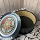 Коробка для подарунка кругла 30х30х10 см Запаска справжнього чоловіка - изображение 3