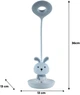 Настільний нічник Kite Bunny LED з акумулятором Білий (K24-492-1-1) - изображение 5