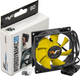 Вентилятор Frime FYF80 3Pin 80 мм Black/Yellow (FYF80HB3) - изображение 3