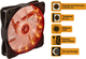 Вентилятор Frime Iris LED Fan 15LED Orange (FLF-HB120O15) - изображение 2