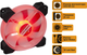 Вентилятор Frime Iris LED Fan Mid Red (FLF-HB120MR8) - изображение 2