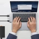 USB-хаб UGREEN CM251 5-in-2 Dual USB Type-C to 3x USB 3.0 + HDMI + USB Type-C Multifunction Adapter Space Gray (6957303865598) - зображення 3