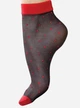 Шкарпетки в горох Lores 20 den Pois one size червоний - зображення 2