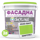 Фарба фасадна акрил-латексна 0540-G60Y 3 л SkyLine Шартрез (2000002785736) - зображення 2