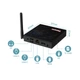 Смарт ТВ приставка Tanix TX68 4/32 Гб Smart TV Box Android 14 (570-32) - зображення 5