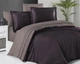Постільна білизна First Choice сатин Dark Deluxe - Serenity purple-lilac євро - зображення 1