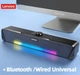 Саундбар/звукова панель з Bluetooth та led Lenovo TS33 Black (TS33B) - зображення 1