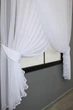 Кухонные шторки VR-Textil № 060к "Дуэт" с подвязками белый 330х170 см (50-417) - изображение 4