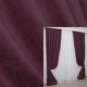 Комплект готовых штор VR-Textil Микровелюр SPARTA № 967ш Бордовый 100х285 см 2 шт (31-307) - изображение 1