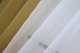 Кухонные шторы VR-Textil № 017к комбинированные с подвязками янтарный с белым 265х170 см (50-015) - изображение 5