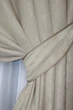 Комплект готовых штор VR-Textil Жаккард Sultan XO №1281ш Светло-бежевый 150х270 см 2 шт (33-0130) - изображение 4
