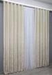Комплект готовых штор VR-Textil Жаккард Sultan XO №1281ш Светло-бежевый 150х270 см 2 шт (33-0130) - изображение 5