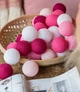 Гирлянда тайские фонарики CBL Розовая 20 шариков, 3.7 м - изображение 1