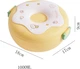 Круглий ланч бокс із приладами Donut 1000 мл, жовтий - зображення 8