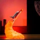 Аккумуляторный 3D ночник Космическая Ракета 800мАч, 23см - изображение 4